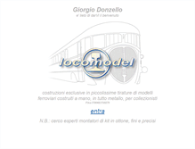 Tablet Screenshot of locomodel.it